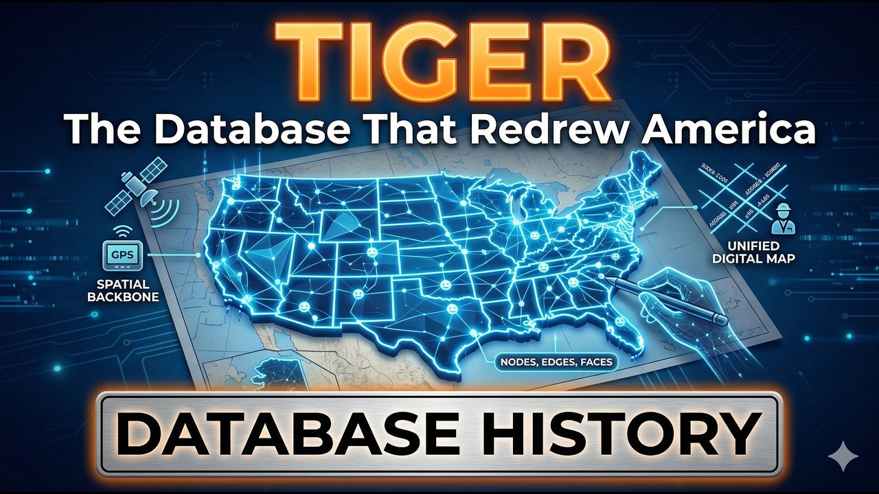 TIGER: The U.S. Database That Created Digital Mapping 🗺️