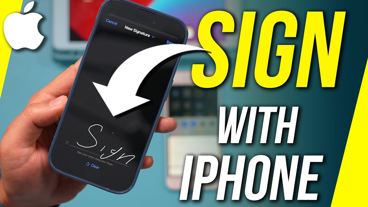 Easily Sign Documents on Your iPhone 📱