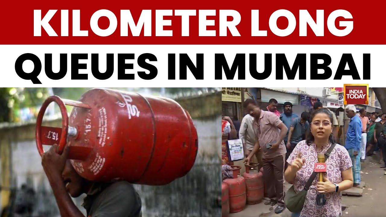 Mumbai LPG Shortage: Residents Queuing for Days 🚶♂️