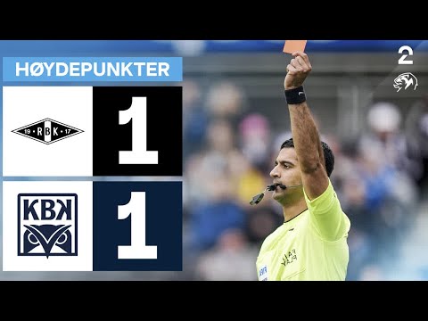 Rosenborg 1 - 1 Kristiansund BK - Høydepunkter