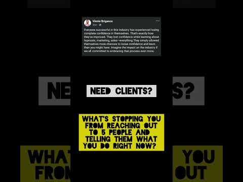 Hypnotherapists but feeling stuck or scared? #hypnosiscourse #hypnosistraining #hypnotherapy