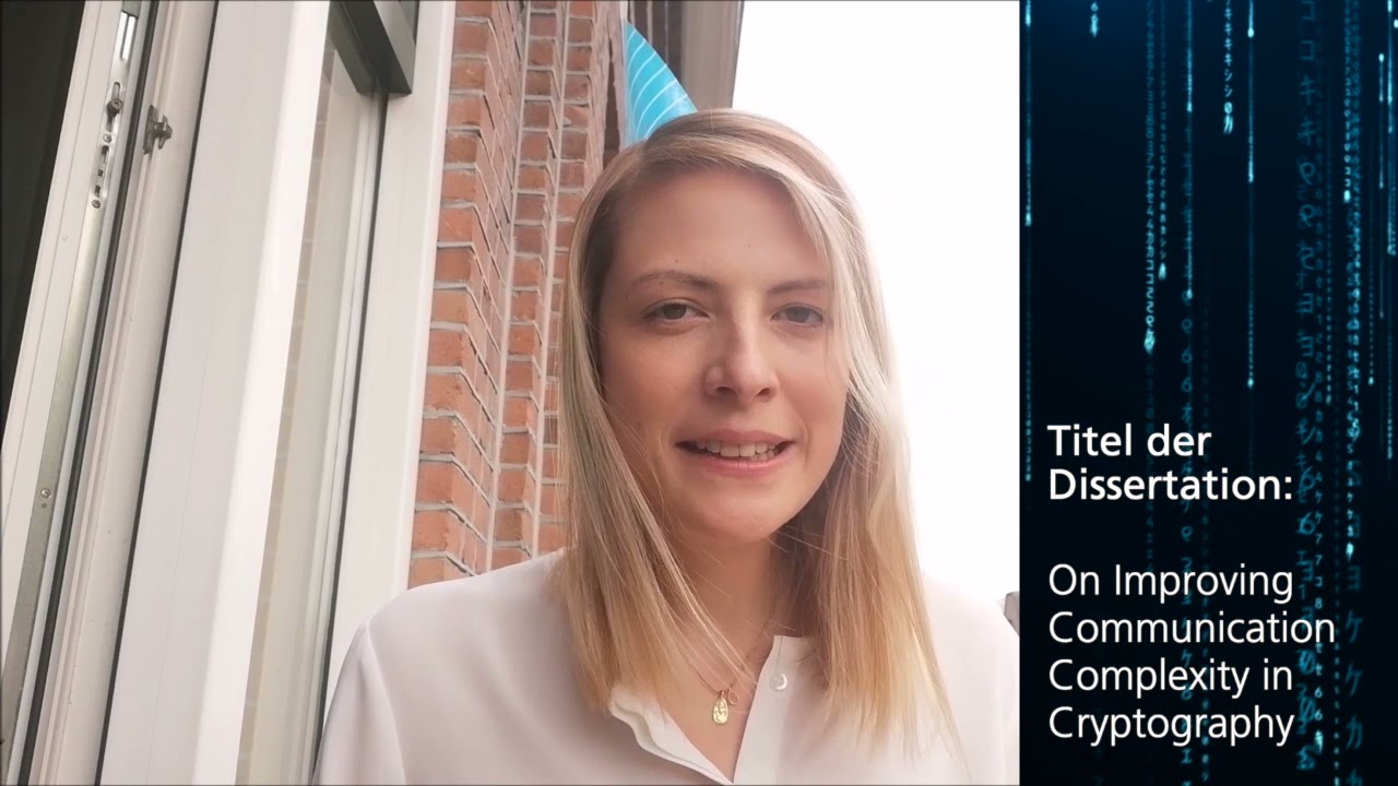 Dissertationspreis 2021 für Dr. Lisa Kohl – Beste Arbeit in Schnellen Algorithmen 🏆