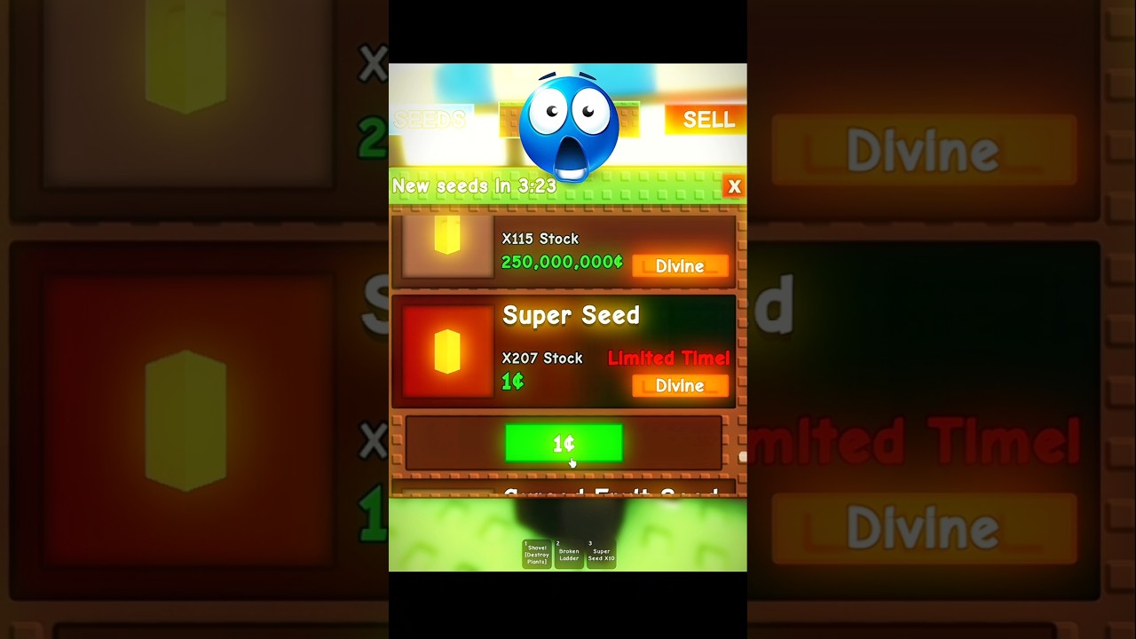 This Roblox Shop Gave Me Major Vibes! 😭 | Grow A Garden Fanmade Short