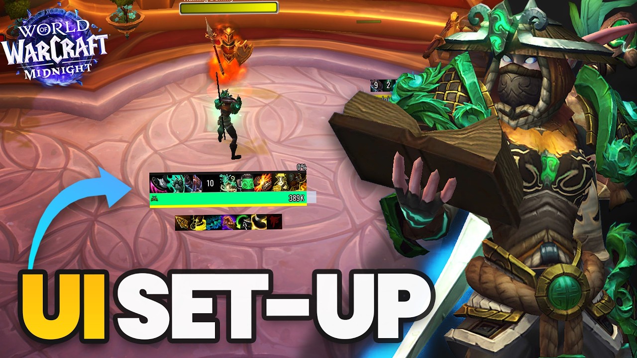 My UI Walkthrough | ArcUI & Midnight Simple Unit Frames