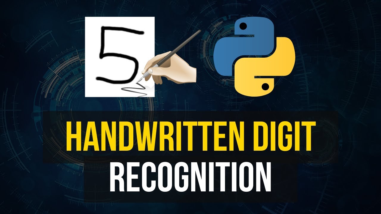 Neural Network Python Project for Handwritten Digit Recognition