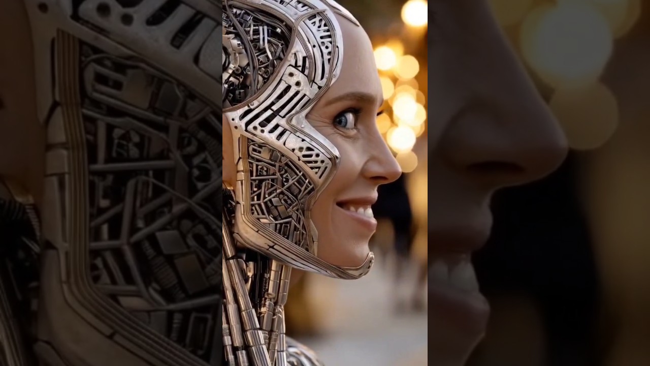 Humanoid robot is looking at you at #IRC 2025 #shorts #convention