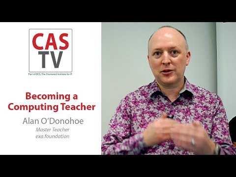 Alan O'Donohoe - Becoming a Computing Teacher