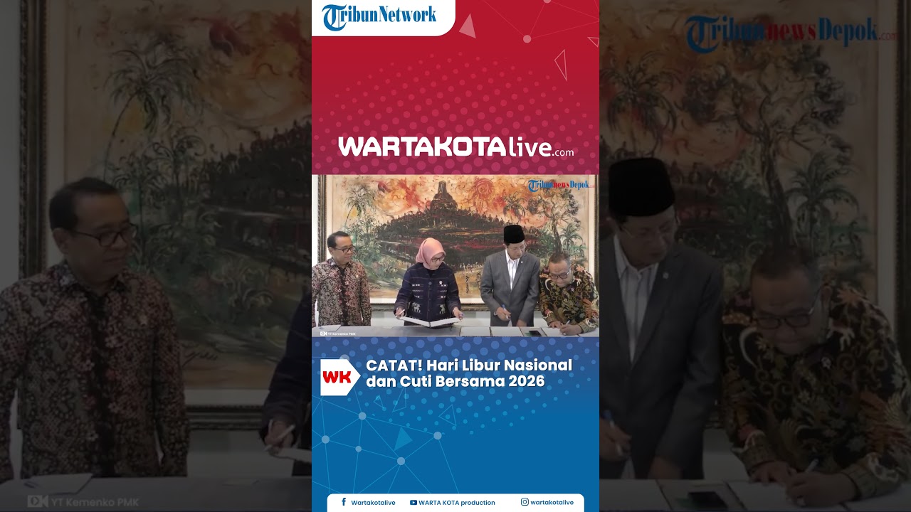 Pengumuman Resmi Pemerintah tentang Hari Libur Nasional dan Cuti Bersama 2026