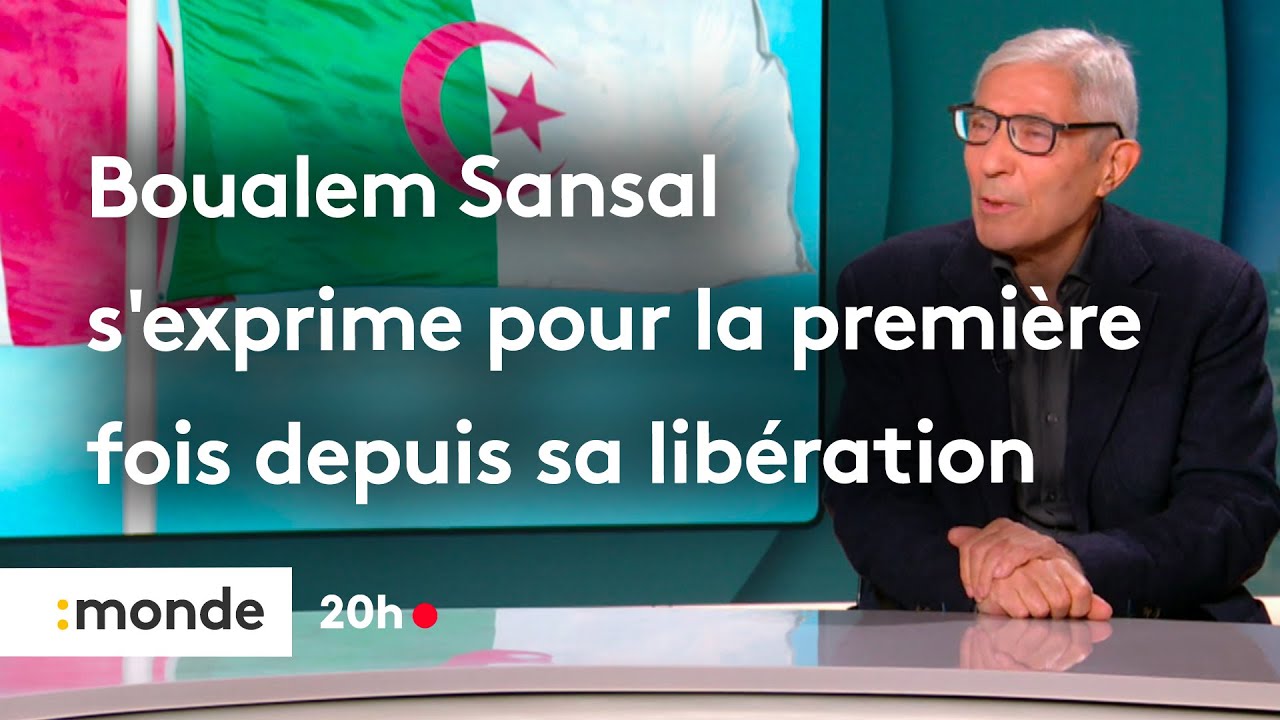 Boualem Sansal s'exprime en exclusivité après sa libération