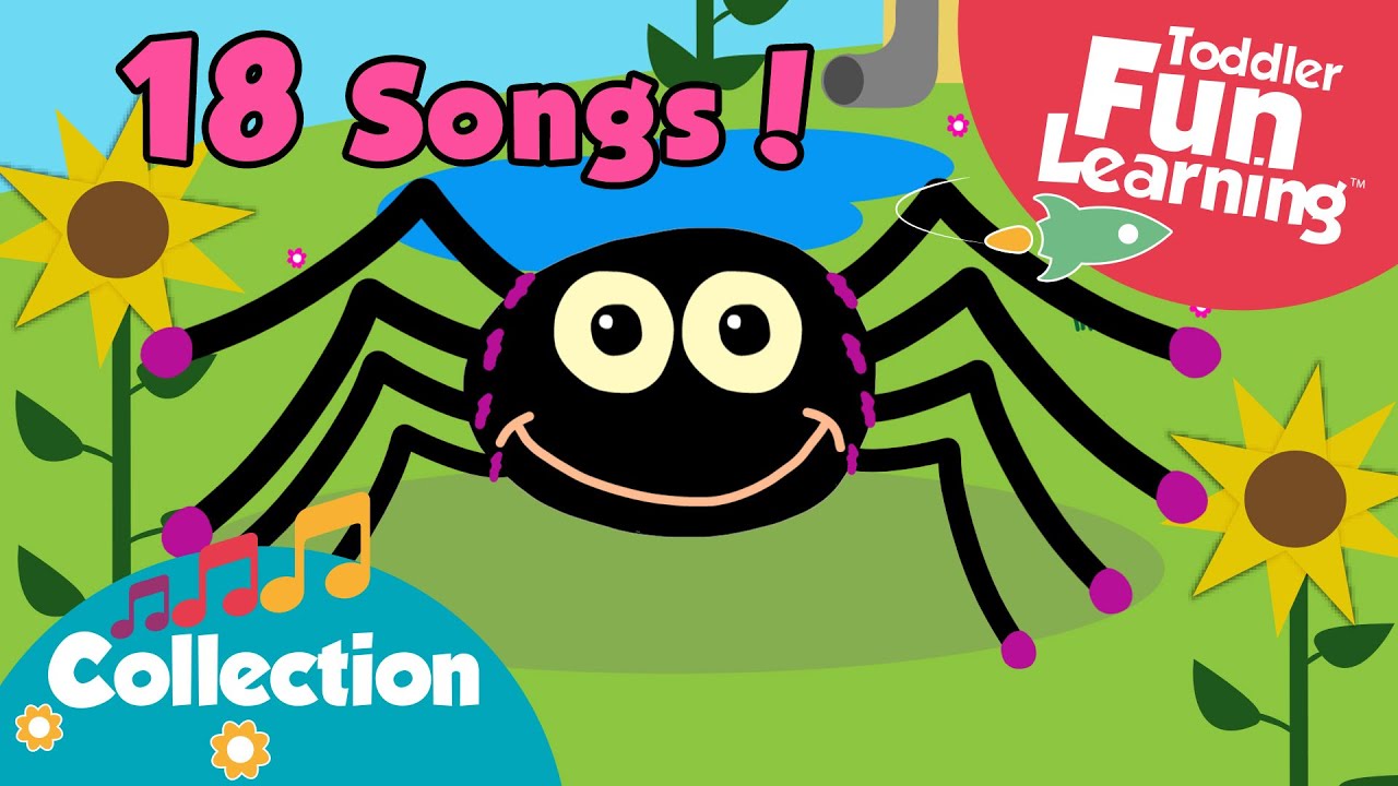 Incy Wincy Spider & More Nursery Rhymes for Kids 🕷️