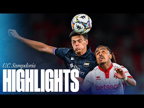 Highlights: Bari-Sampdoria 1-1