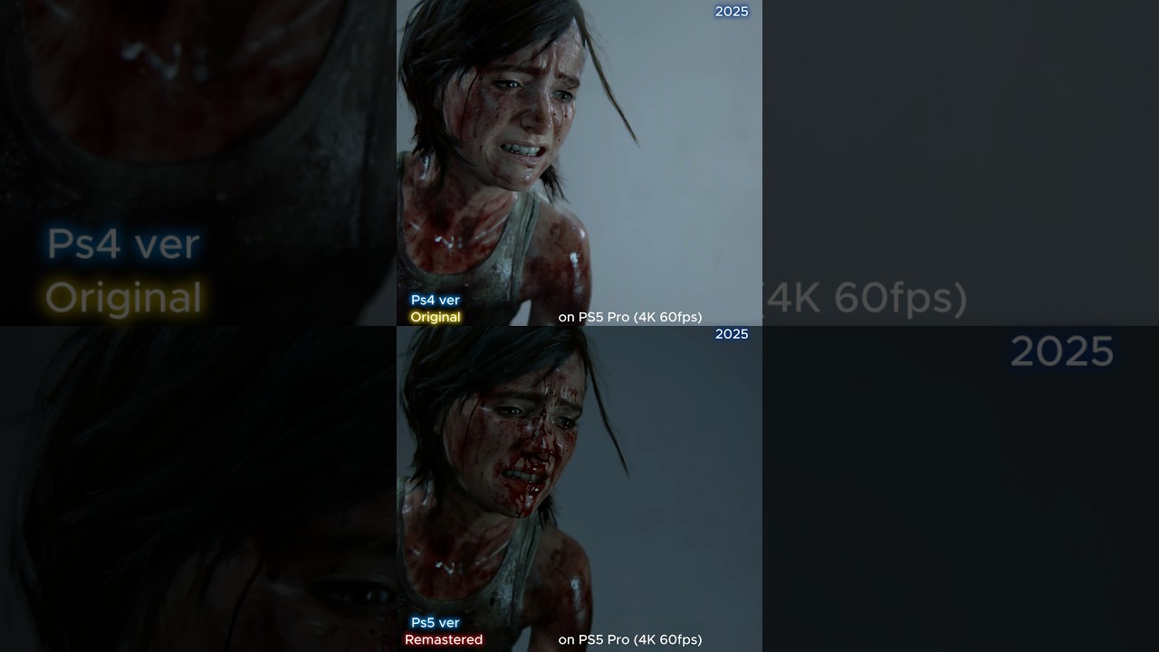 The Last of Us 2 PS5 Pro: Original vs Remastered Graphics 🎮