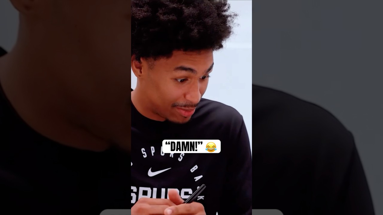 Dylan Harper's Priceless Reaction to $56.1M Rookie Contract 🤣