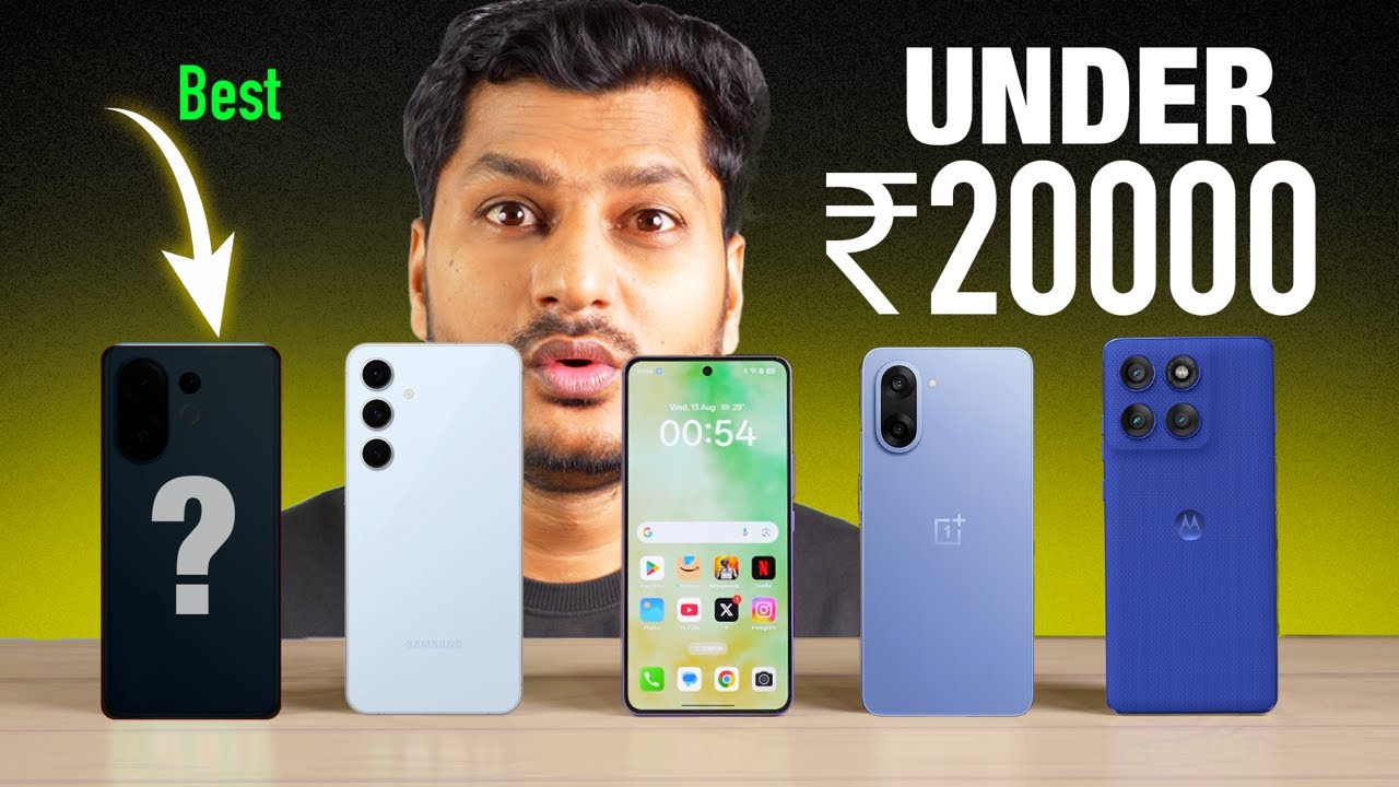 Top 5 Best 5G Phones Under ₹20,000 in November 2025 🚀