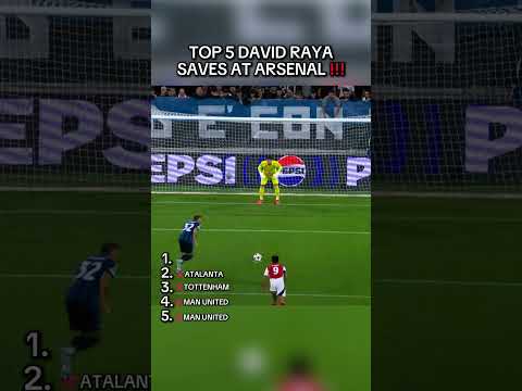 TOP 5 DAVID RAYASAVES AT ARSENAL !!!