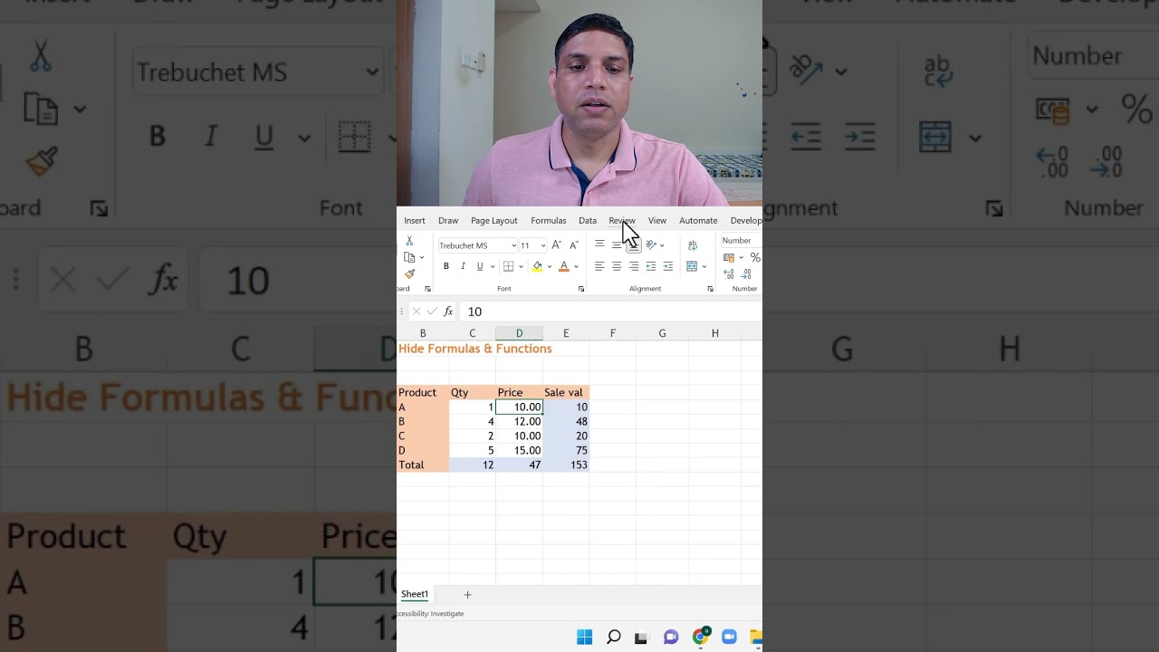 Secure Your Excel Sheets: How to Hide Formulas with Protection π