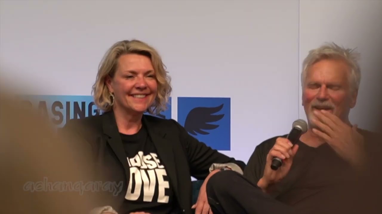Amanda Tapping & Richard Dean Anderson at Basingstoke Comic Con 2024 🎥
