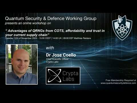 12th November 2024 | Quantum Security and Defence Presentation