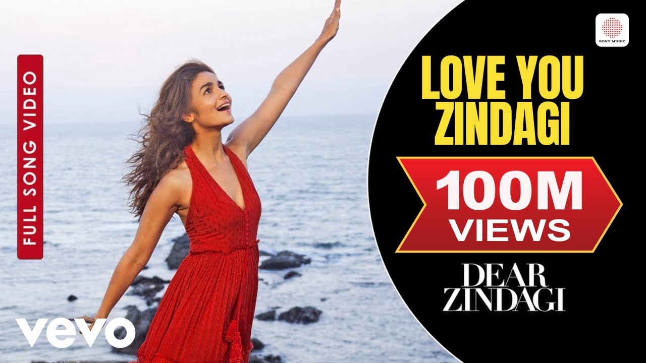 Love You Zindagi Full Song | Dear Zindagi | Alia Bhatt & Shah Rukh Khan 🎶