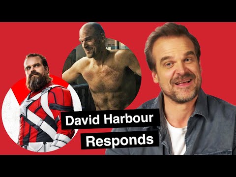 David Harbour On Losing 80lbs For Stranger Things Season 4 | Don't Read The Comments | Men's Health
