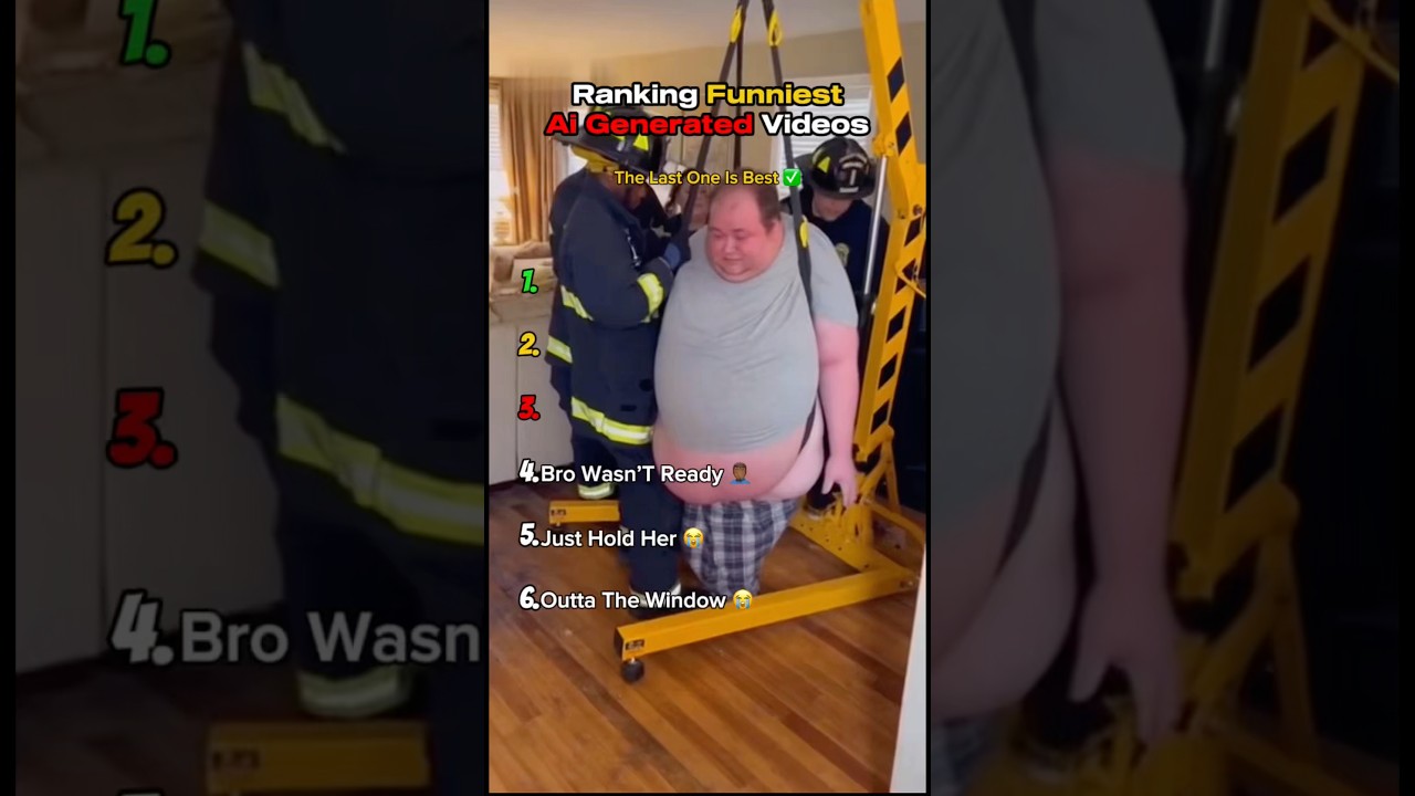 Top 10 Funniest AI-Generated Video Moments 😂