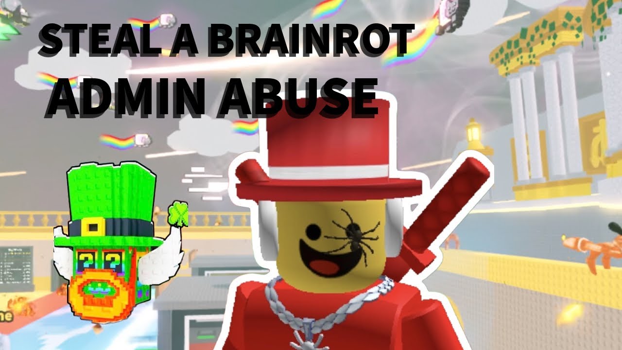 Steal a Brainrot admin abuse! St Patrick’s day event! ☘️ 
