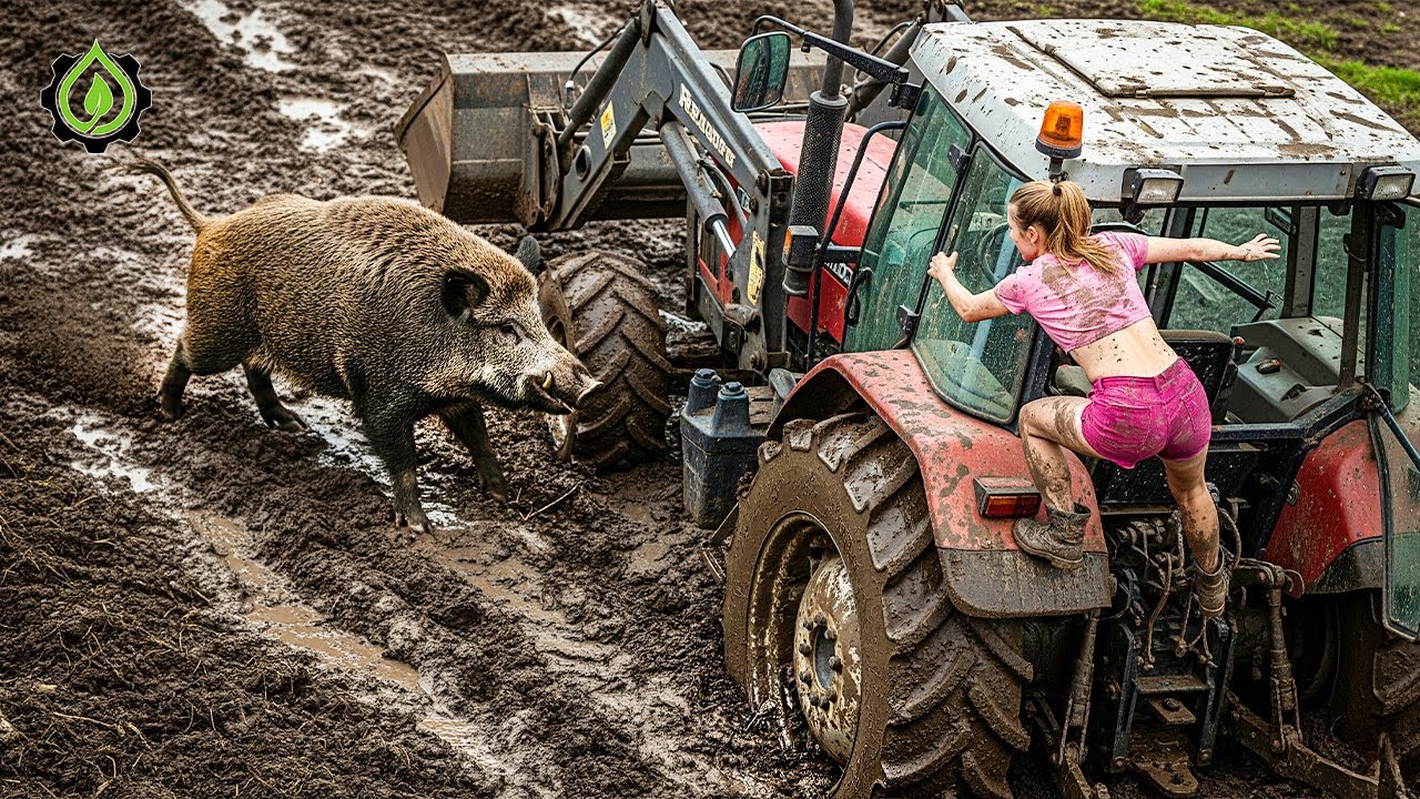 Extreme Tractor Mud Stuck Compilation 🚜