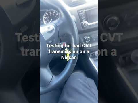 When a Nissan is suspected of having a bad CVT. Perform this quick test to confirm your findings.