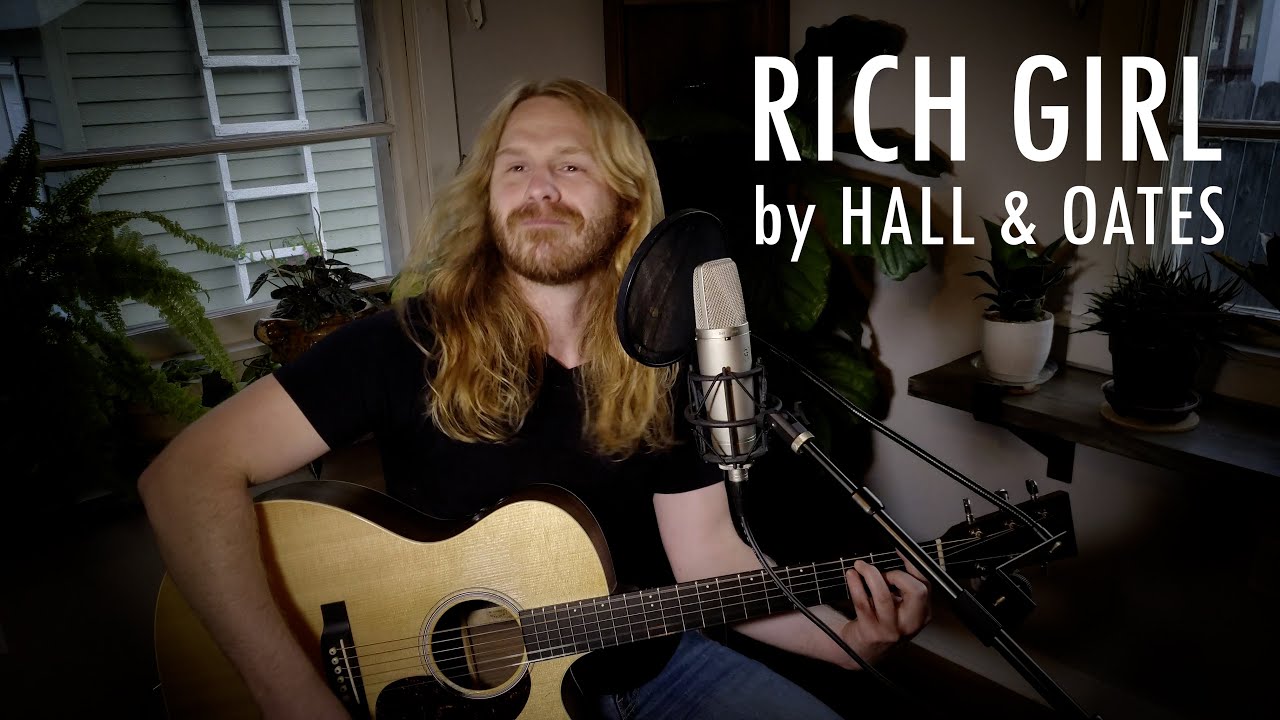 "Rich Girl" by Hall & Oates - Adam Pearce (Acoustic Cover)