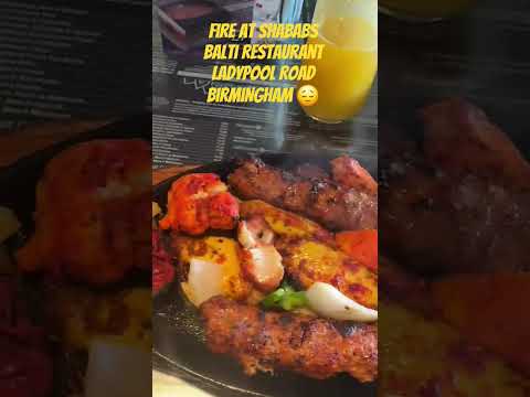 Fire at Shababs Balti Restaurant #shababs #balti #Ladypoolroad #Birmingham #shababsfire #fireshababs