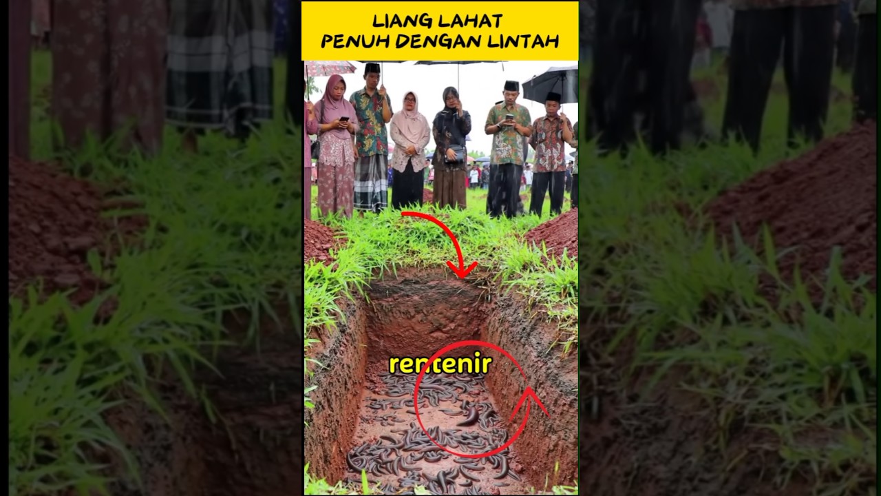 Lintah Penuh di Liang 😰 | AI-Generated Horror Shorts