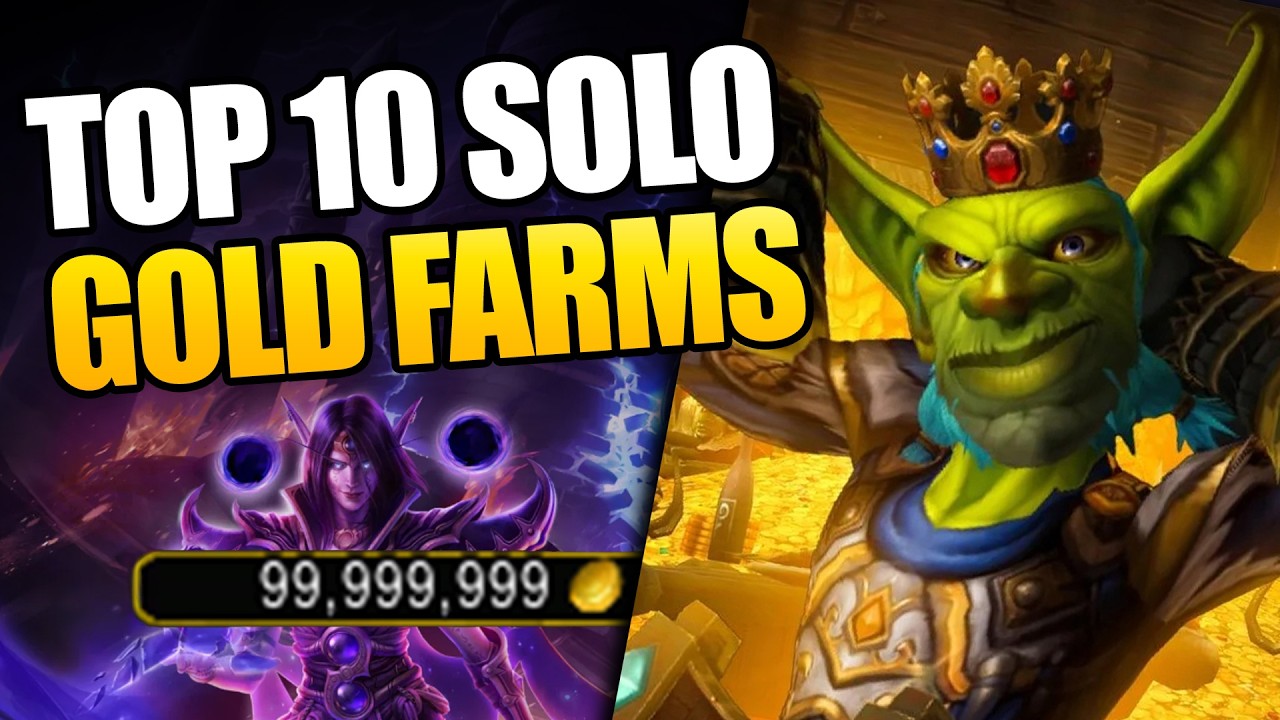 Top 10 Solo Gold Farming Tips in WoW: War Within