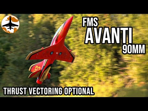 Thrust Vectored Awesomeness - FMS Avanti 90mm EDF Jet Review
