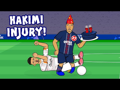 HAKIMI TACKLED BY LUIS DIAZ! (PSG vs Bayern Munich 1-2)