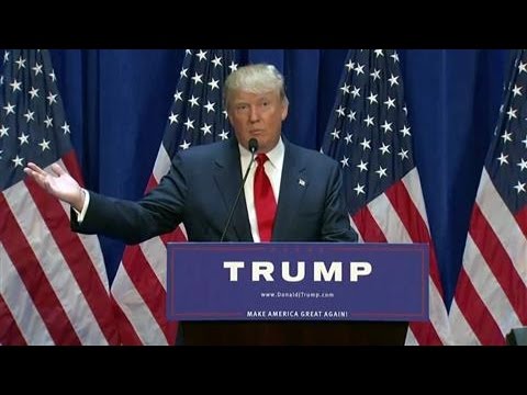 Donald Trump Announces 2016 Presidential Run 🗳️