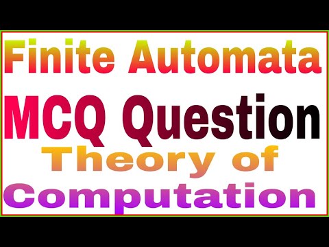 FINITE AUTOMATA || MCQ QUESTION ||THEORY OF COMPUTATION (TOC) MCQ with Answers || PART -1