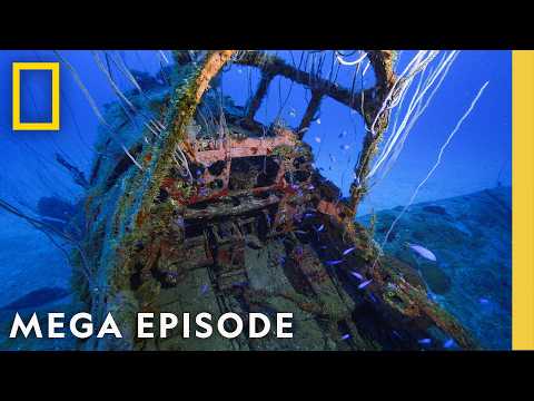 The Greatest Mysteries of the Pacific Ocean | Drain the Oceans | MEGA EPISODE | Nat Geo