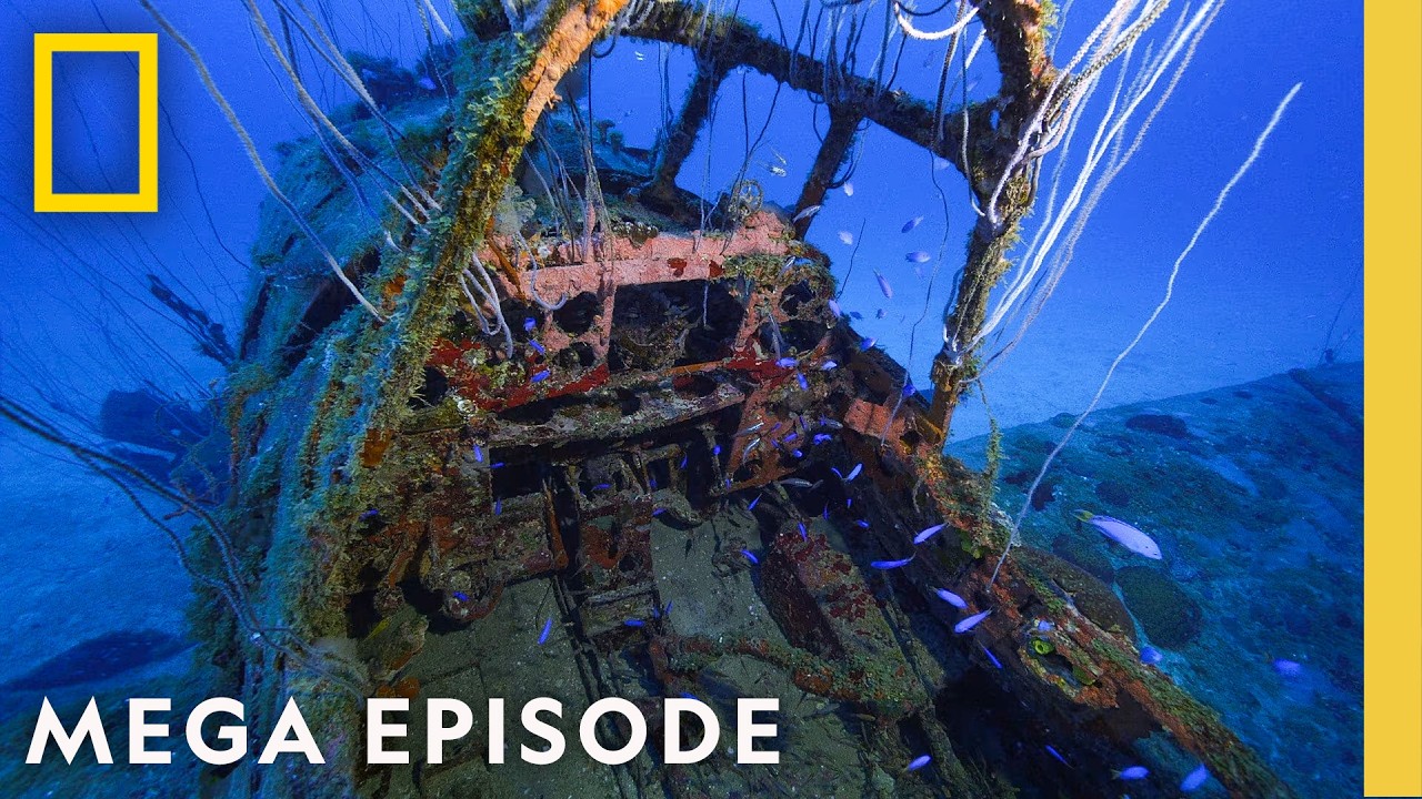 The Greatest Mysteries of the Pacific Ocean | Drain the Oceans | Mega Episode