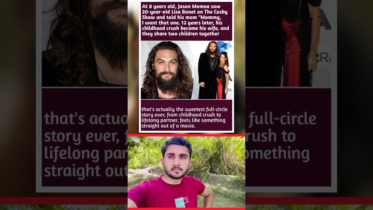 Jason Momoa's Heartwarming Journey from Childhood Crush to Lifelong Love ❤️