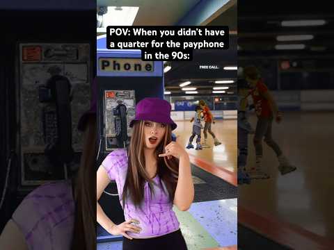 How #90skids avoided payphone charges with collect calls! #nostalgia #millennials #90s