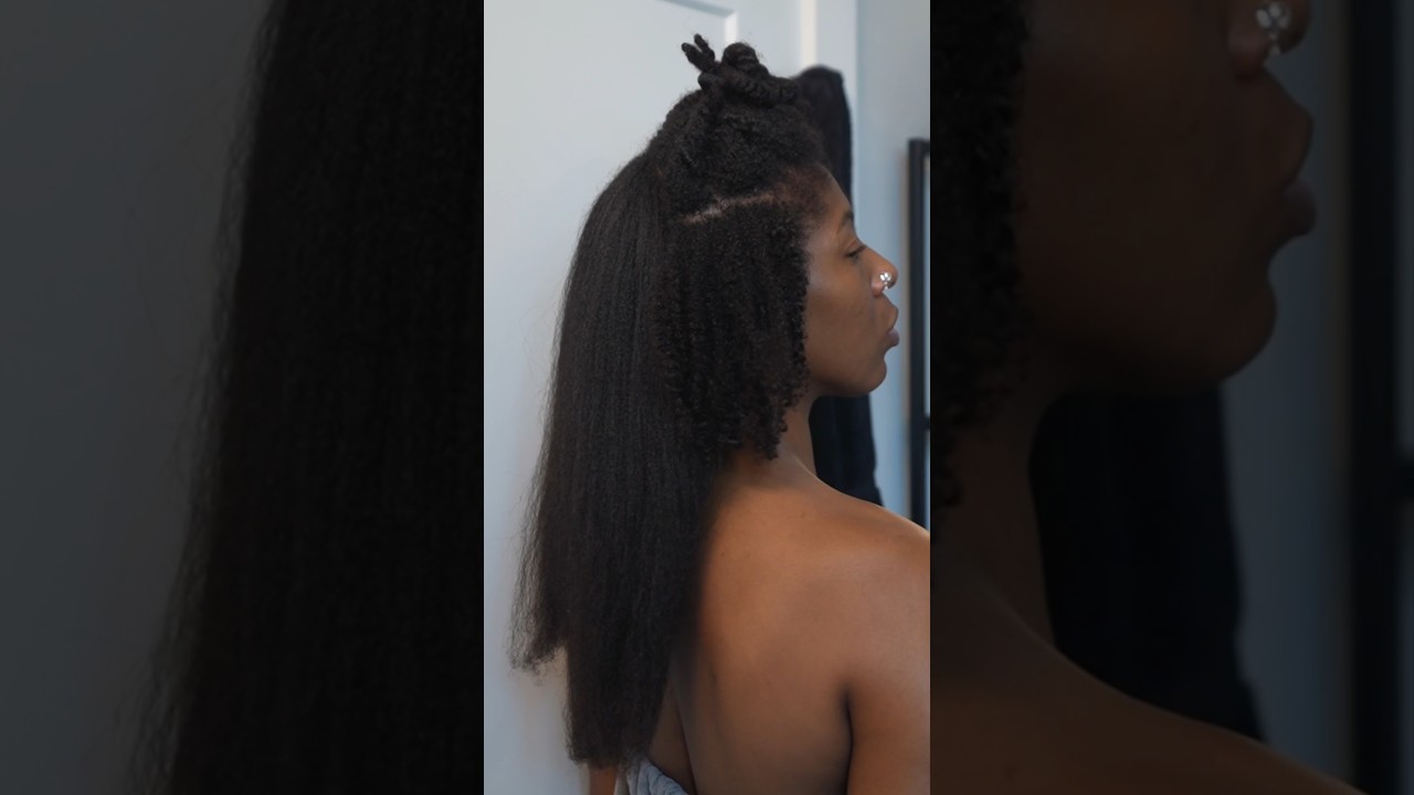 At-Home Blowout for Type 4 Natural Hair ✨