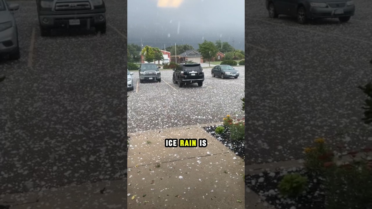 Rain Turns to Hail ❄️