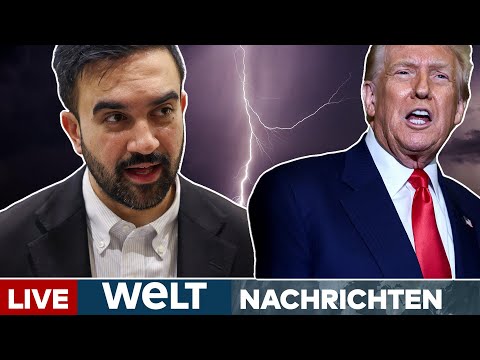 NEW YORK: Linker Muslim Mamdani gewinnt Bürgermeisterwahl! – Donald Trump wütet! | WELT LIVESTREAM