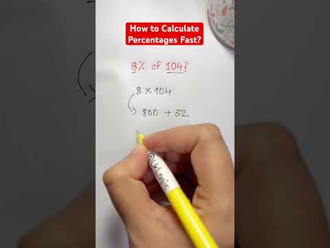 How to Calculate Percentages Fast?