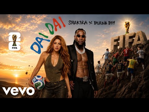 Shakira & Burna Boy - Dai Dai (World Cup 2026 Song) 🌍