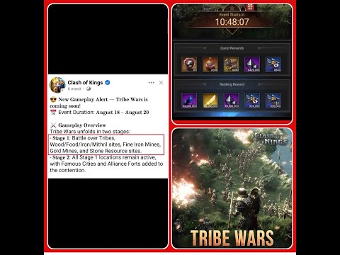 Clash of Kings: Tribe Wars Rules.