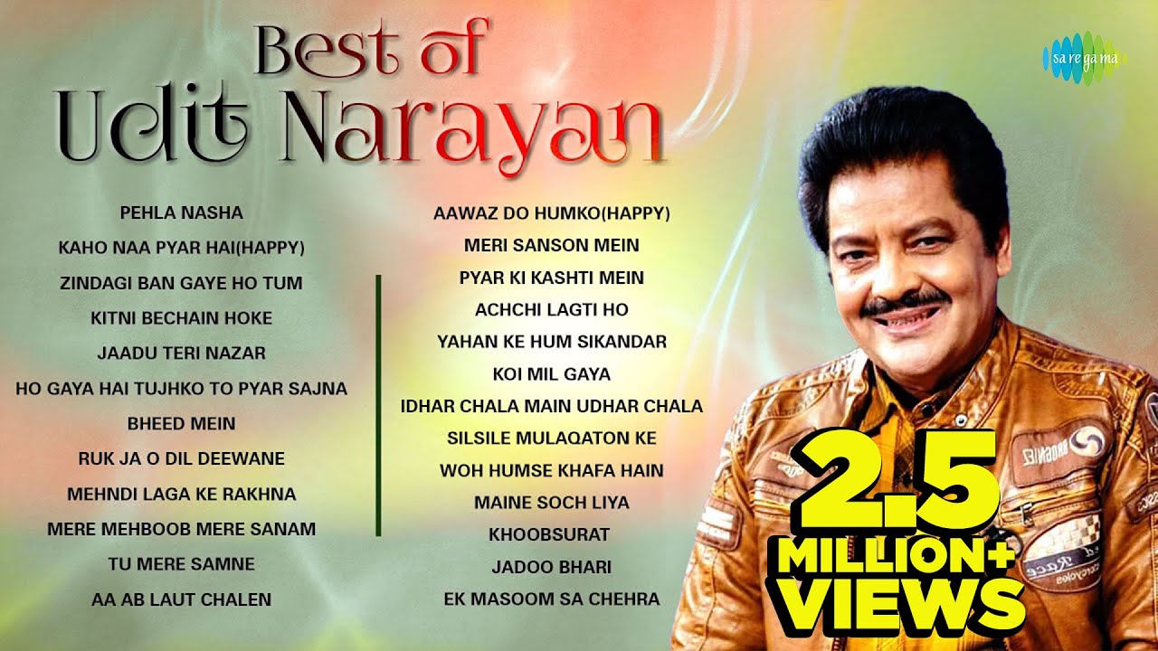 Udit Narayan's Top Hits 🎶 | Pehla Nasha & More