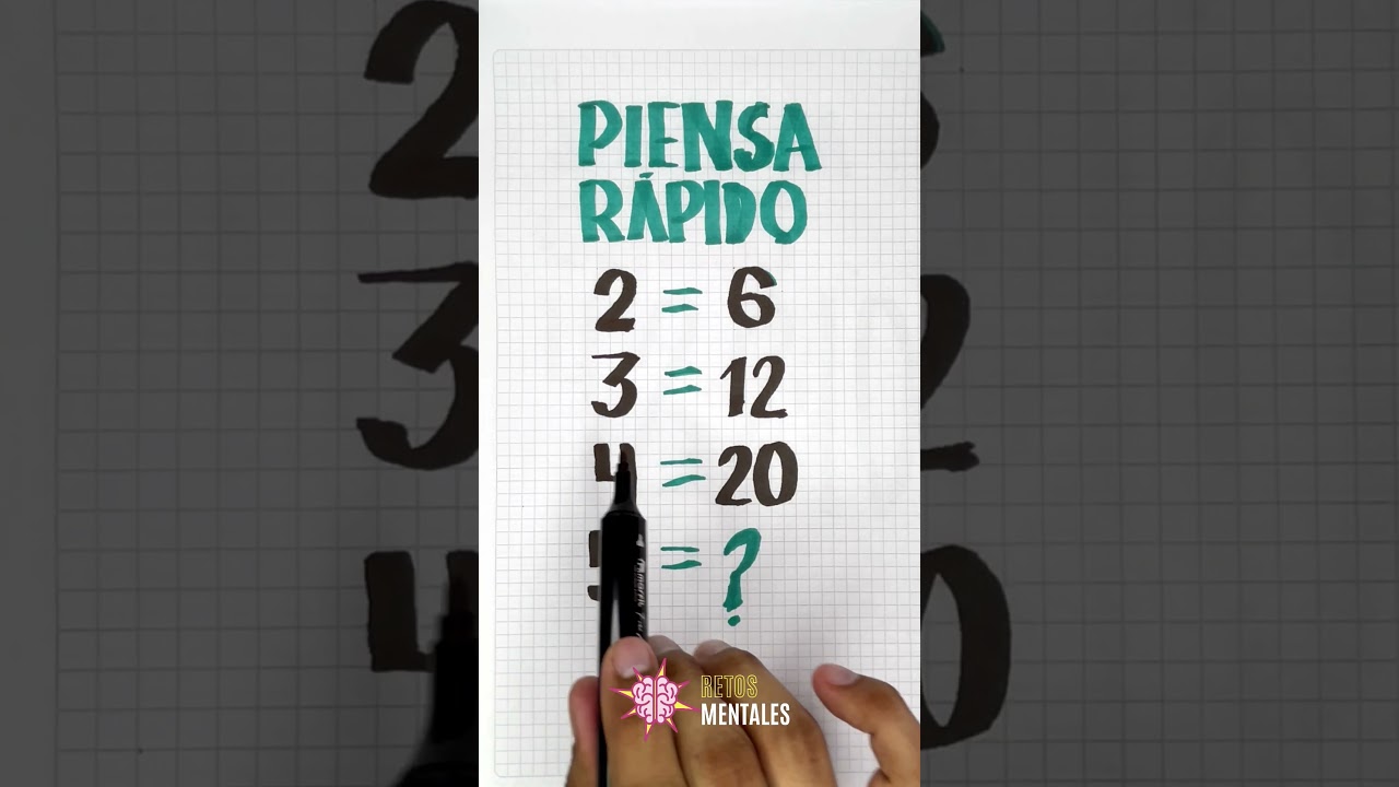 ¡Pon a prueba tu mente! Retos matemáticos para agudizar tu memoria 🧠