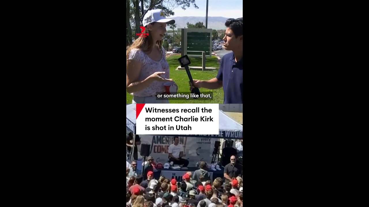 Witnesses Recall Shooting of Charlie Kirk in Utah