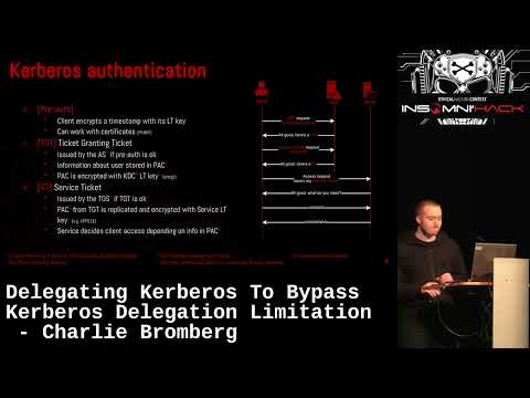 Delegating Kerberos To Bypass Kerberos Delegation Limitation by Charlie Bromberg